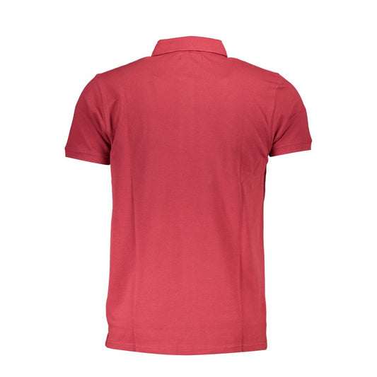 Rotes Poloshirt aus Baumwolle der Cavalli Class