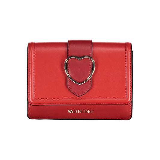 Mario Valentino Rote Polyethylen-Handtasche