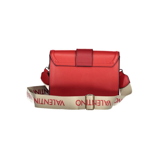 Mario Valentino Rote Polyethylen-Handtasche
