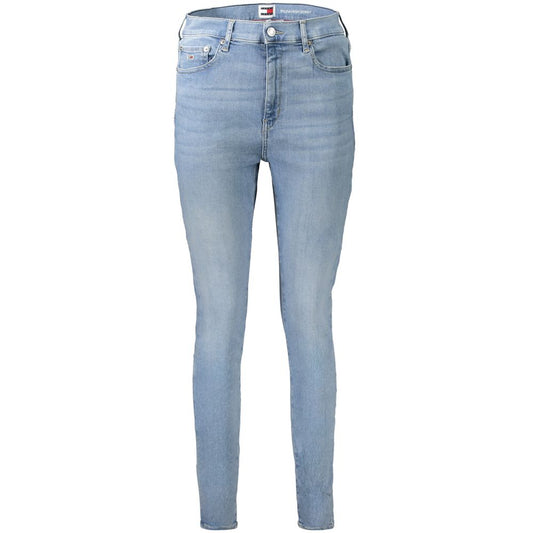 Tommy Hilfiger – Skinny-Jeans aus Baumwolle für Damen in Blau