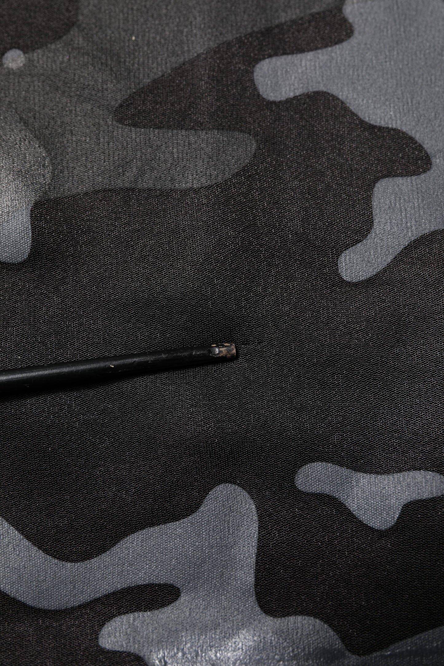 Dolce & Gabbana Schwarzer Camouflage-Pullover