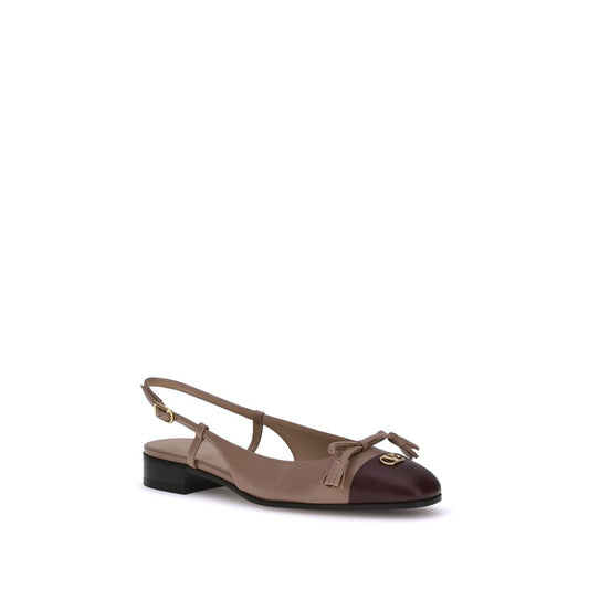 Valentino Garavani Ballerinas aus Ziegenleder in Multicolor