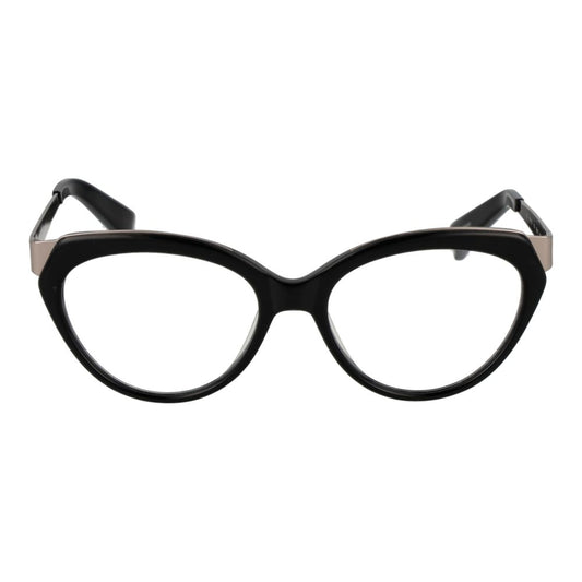 Yohji Yamamoto Schwarze Acetat-Brille (Gestell)