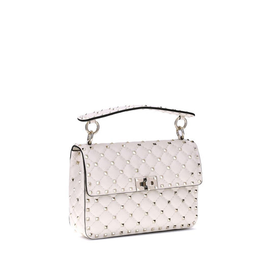 Valentino Garavani Schultertasche aus cremefarbenem Lammleder (Ovis Aries)
