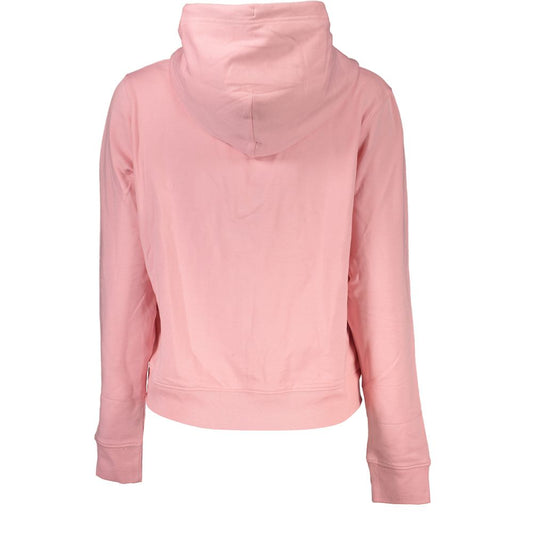 Tommy Hilfiger – Rosafarbener Baumwollpullover für Damen