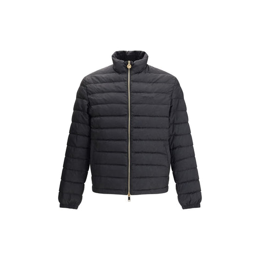 Versace Black Polyester Shell Jacket