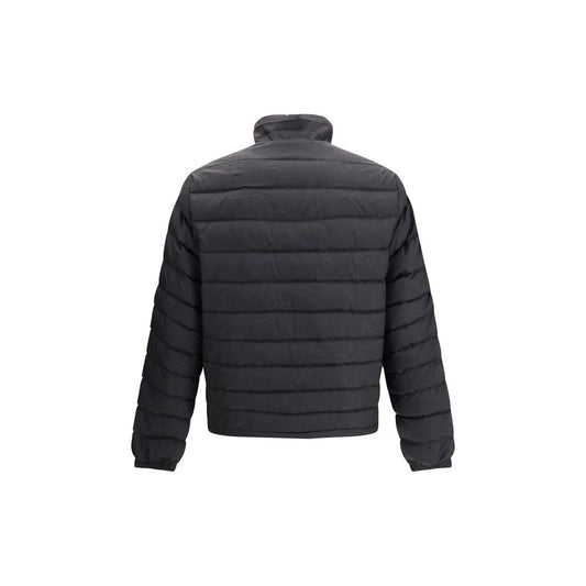 Versace Black Polyester Shell Jacket