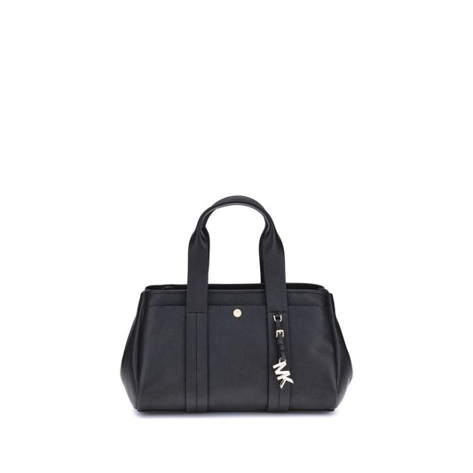 Michael Kors Schultertasche aus schwarzem Kalbsleder (Bos Taurus)