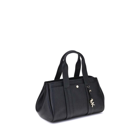 Michael Kors Schultertasche aus schwarzem Kalbsleder (Bos Taurus)