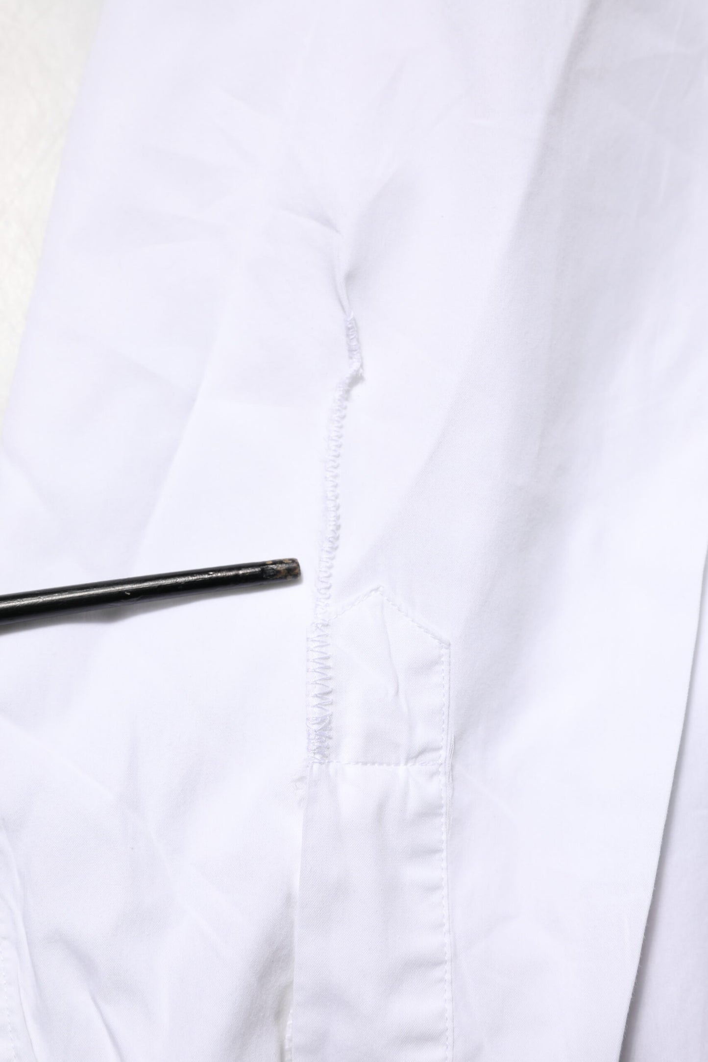 Dolce & Gabbana White Rose Embroidery Collared Shirt Top