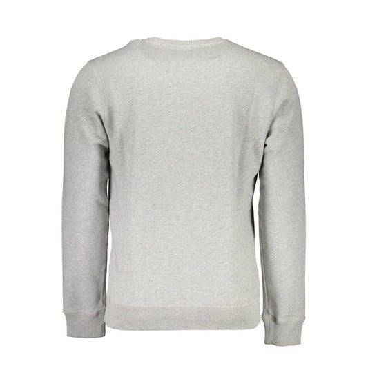 North Sails Gray Organic Cotton Men Sweater