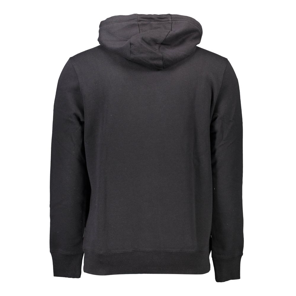 Napapijri Schwarzer Baumwollpullover für Herren