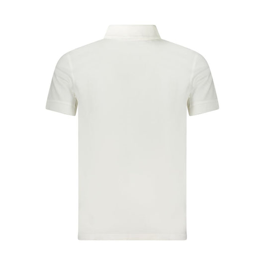 Hugo Boss Poloshirt aus weißer Baumwolle