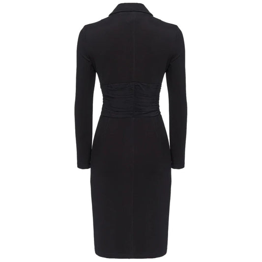PINKO Black Viscose Dress