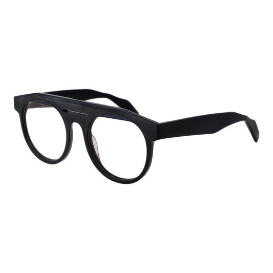Yohji Yamamoto Schwarze Herren-Brillenfassung