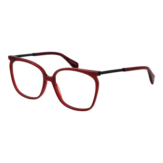 Yohji Yamamoto Rote Damen-Brillenfassung