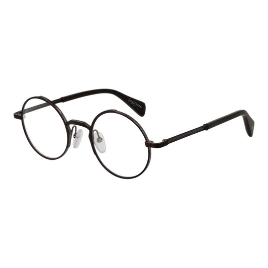 Yohji Yamamoto Brillen (Gestelle) aus bronzefarbenem Metall