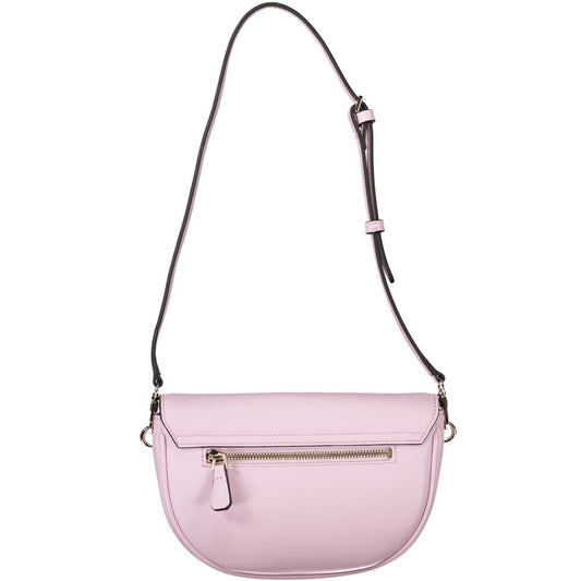 Guess Jeans Pink Polyethylen Damen Handtasche