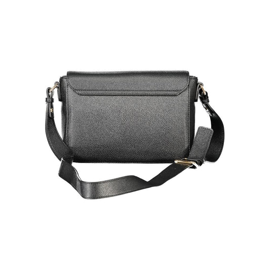Mario Valentino Schwarze Polyethylen-Damenhandtasche