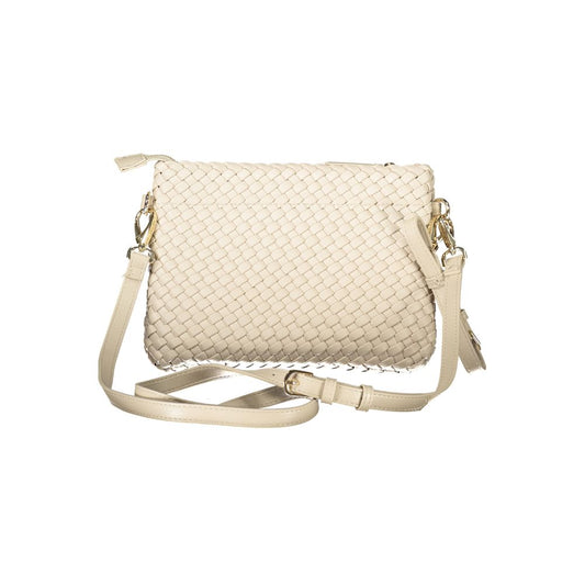 Mario Valentino Beige Polyethylen Damen Handtasche