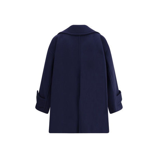 Chloé Oversized-Zweireiher-Wollmantel