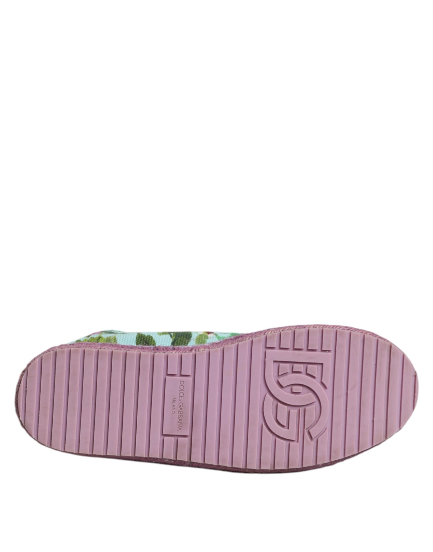 Dolce & Gabbana Mehrfarbige Canvas-Espadrilles-Sneakers