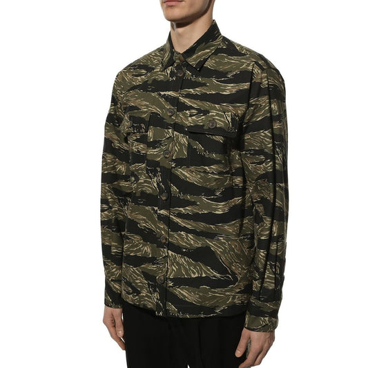 Dolce & Gabbana Camouflage-Hemd