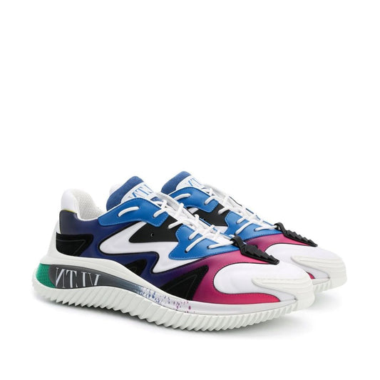 Valentino Garavani – Sportliche Sneakers aus weißem Stoff