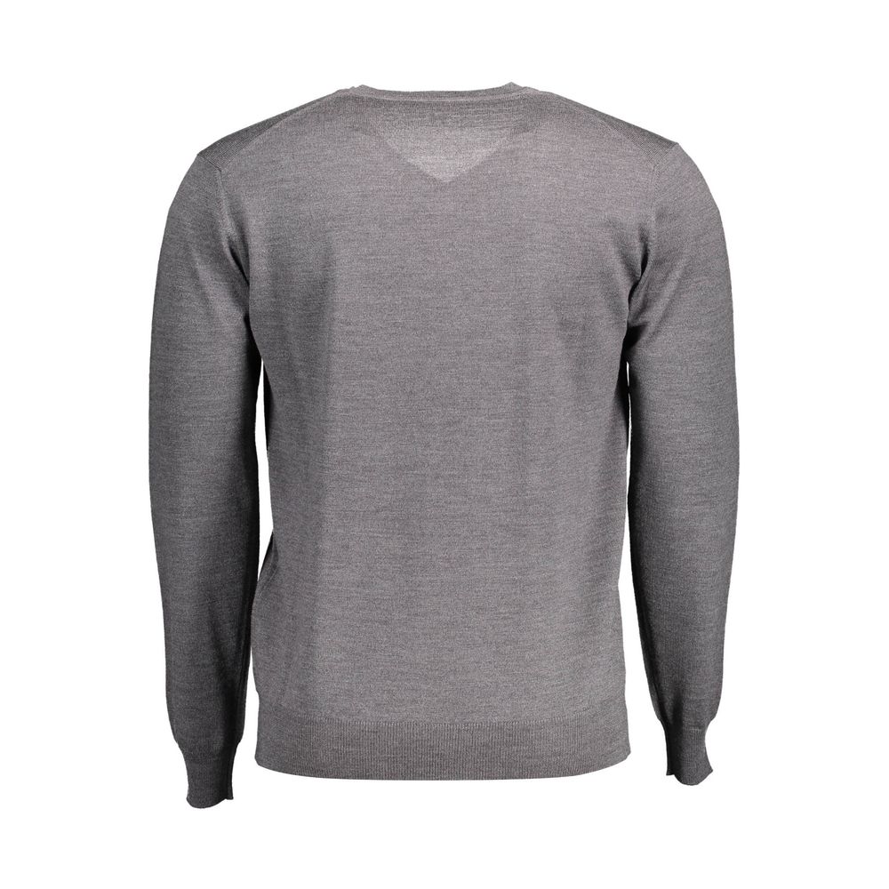 Grauer Wollpullover von Harmont & Blaine