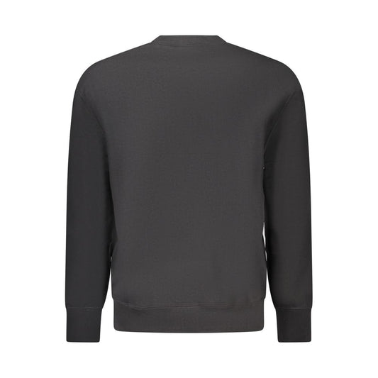 Calvin Klein Herrenpullover aus schwarzer Baumwolle