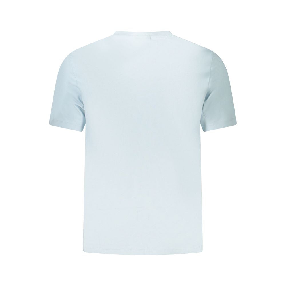 Calvin Klein Herren-T-Shirt aus blauer Baumwolle