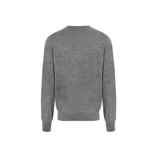 Brunello Cucinelli Grauer Kaschmirpullover für Herren