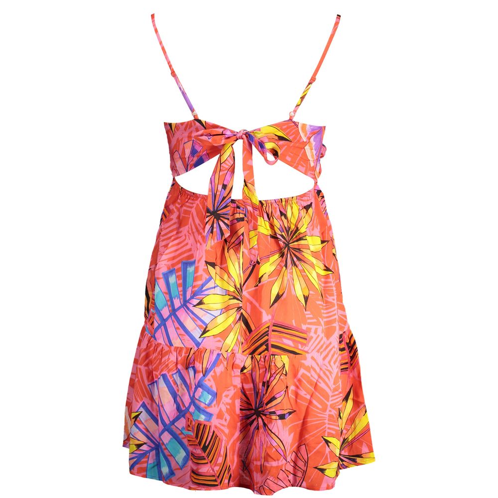 Desigual Rotes Polyesterkleid