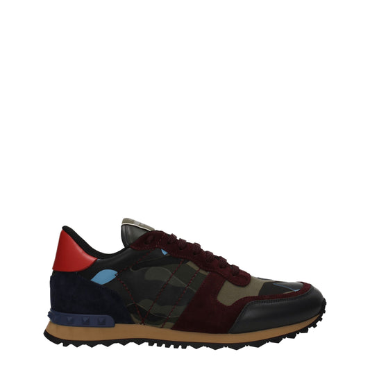 Valentino Garavani – Grüne Sport-Sneakers aus Leder
