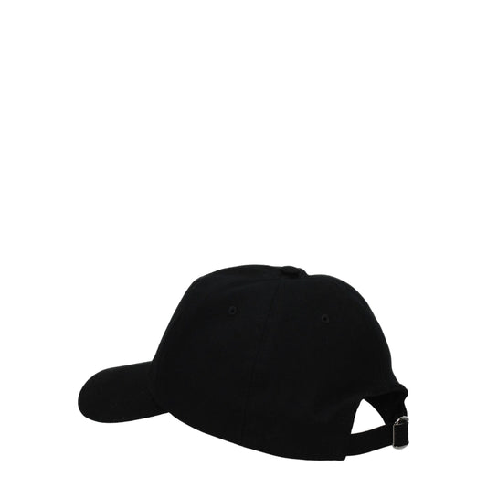 Valentino Garavani Schwarze Baumwollkappe (Baseballkappe)
