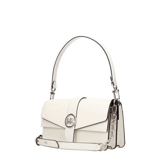 Michael Kors – Weiße Lederhandtaschen