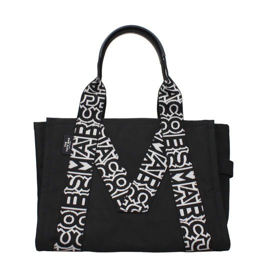 Marc Jacobs – Schultertaschen aus schwarzem Stoff