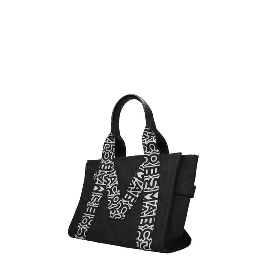 Marc Jacobs – Schultertaschen aus schwarzem Stoff