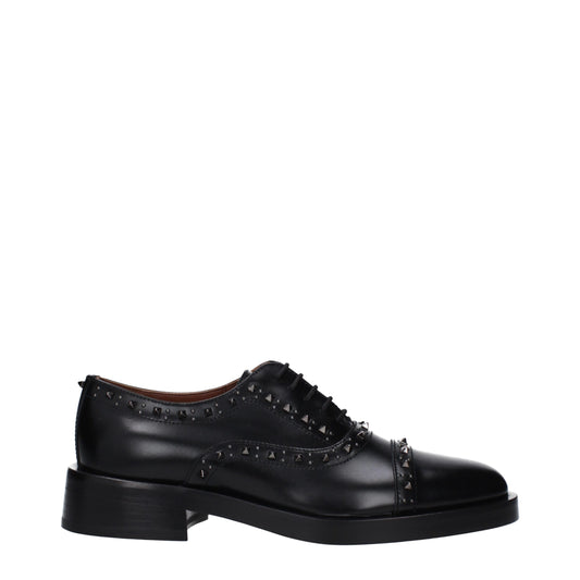 Valentino Garavani – Oxfords und Derbys aus schwarzem Leder