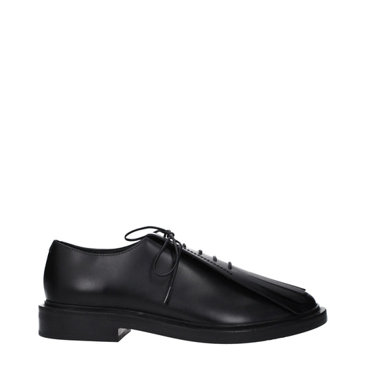 Max Mara – Oxfords und Derbys aus schwarzem Leder
