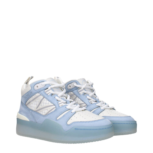 Moncler Weiße Leder High Tops