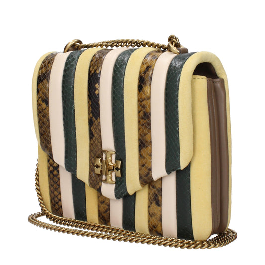 Tory Burch Yellow Leather Shoulder Bag