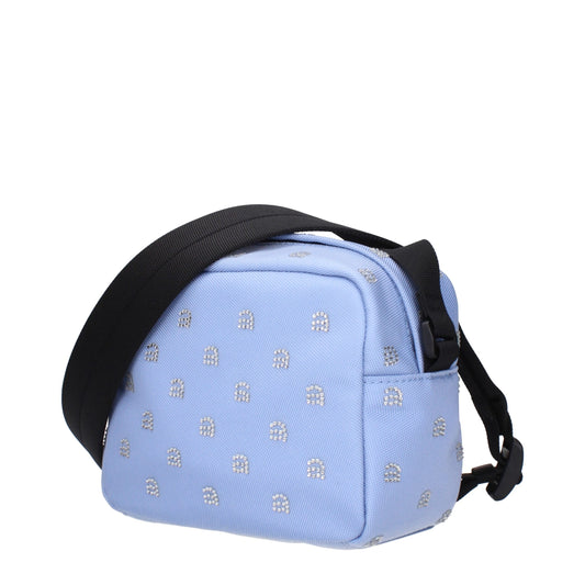 Alexander Wang Hellblaue Umhängetaschen aus Stoff