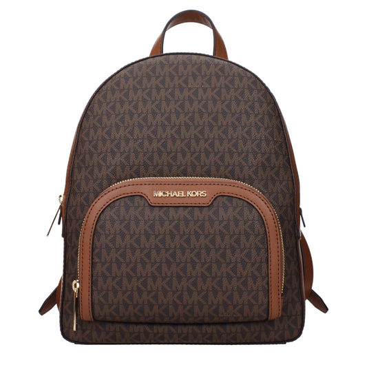 Michael Kors Rucksack aus braunem Stoff