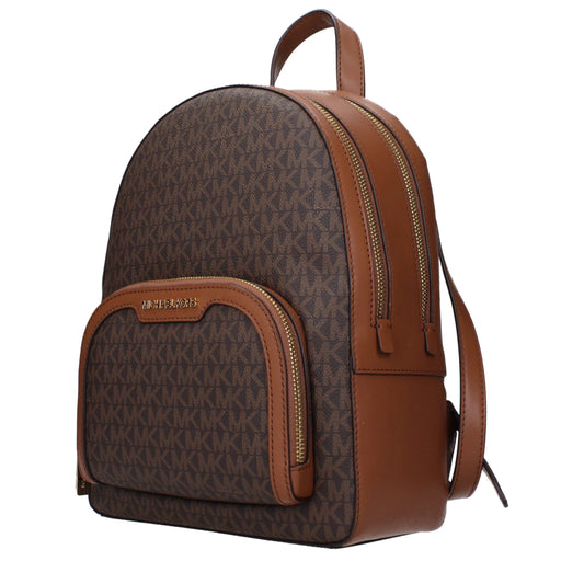 Michael Kors Rucksack aus braunem Stoff
