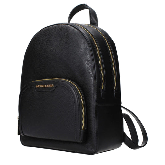Michael Kors Rucksack aus schwarzem Leder