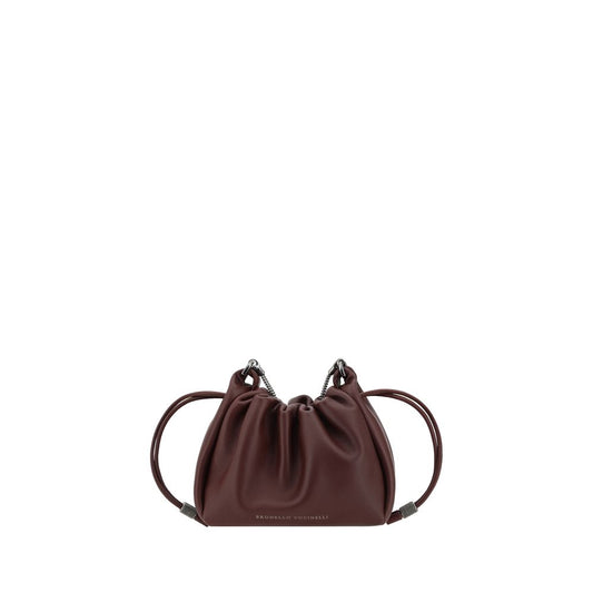 Brunello Cucinelli Bucket Mellow Mini-Schultertasche