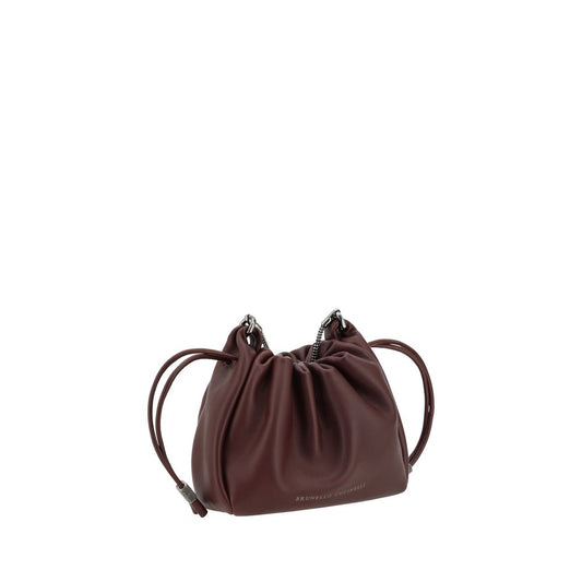 Brunello Cucinelli Bucket Mellow Mini-Schultertasche