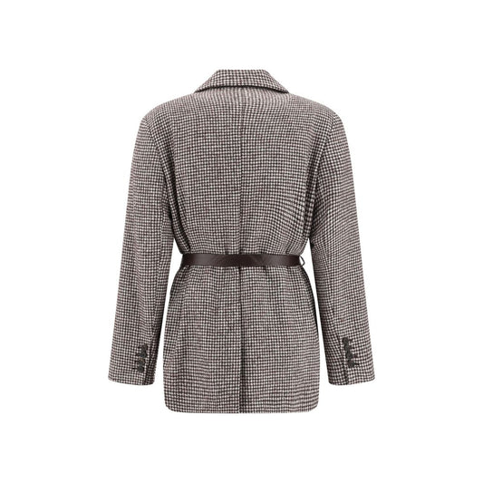 Brunello Cucinelli Blazerjacke mit Gürtel