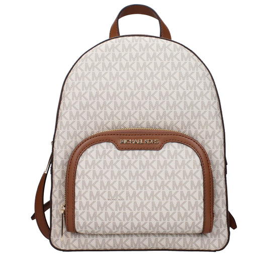 Michael Kors Rucksack aus beigefarbenem Stoff